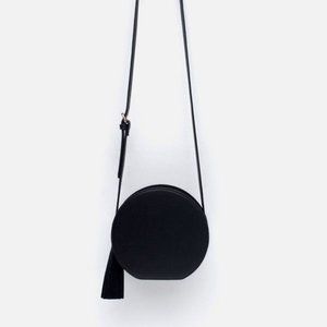 Zara Round Messenger Bag